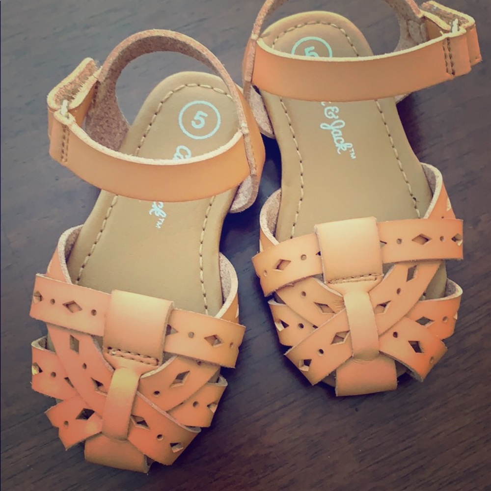 Brand new cat and jack sandals.